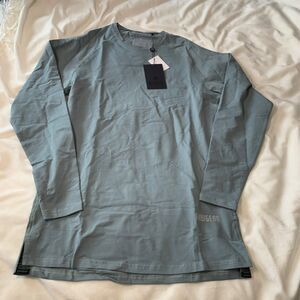 NWT RAWGEAR Elite Raglan Long Sleeve T-Shirt Tee Four Way Stretch Dusty Green